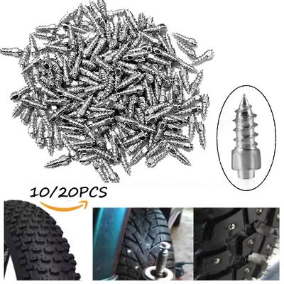 10/100PCs Universal Car Motorcycle Winter Anti-skid Tire Studs Nails Tools Car Motorcycle Shoe Anti-skid Tire Snow Spikes Screws