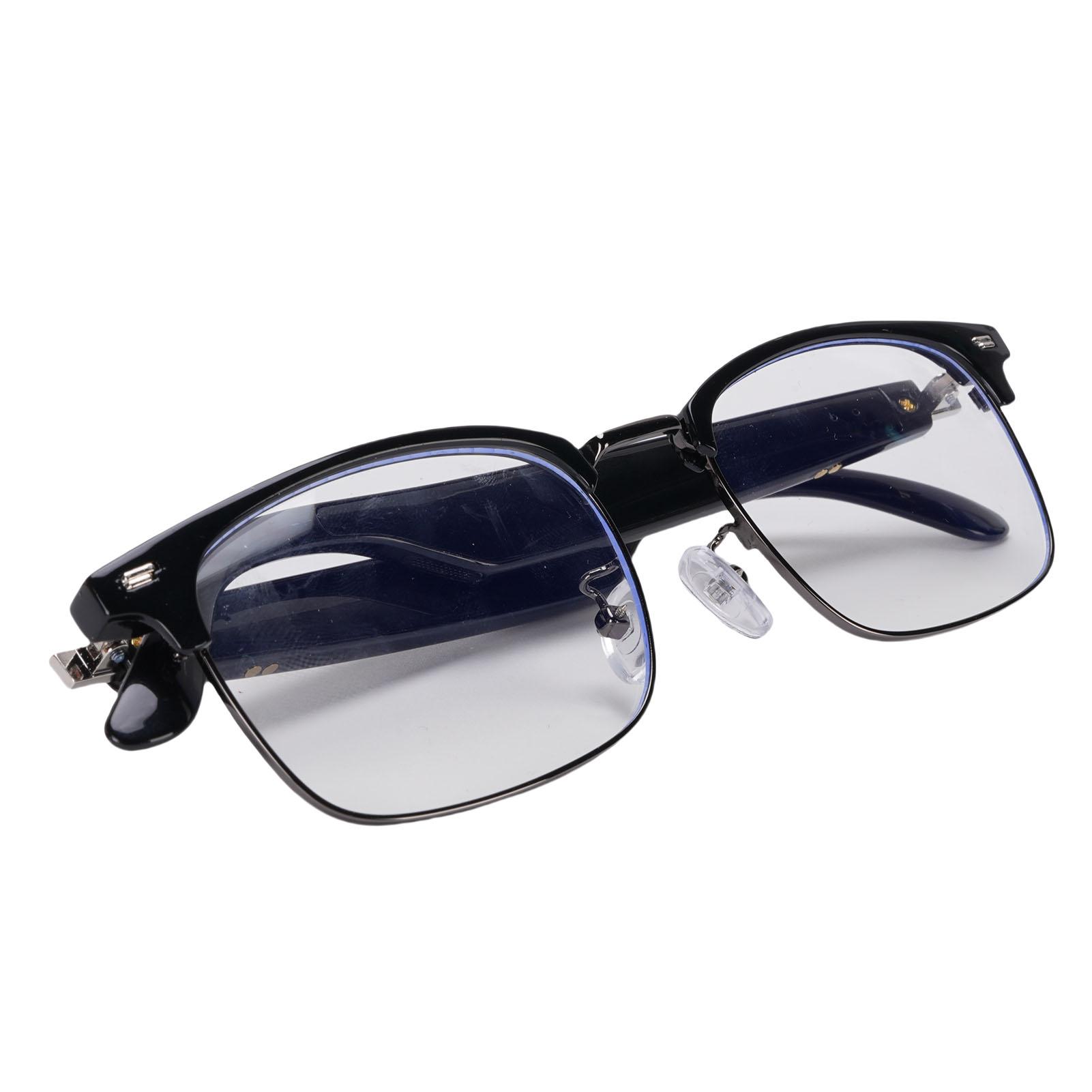 

Розумні окуляри з голосовим помічником, сенсорним керуванням, Bluetooth, розумні окуляри з AI-перекладачем, підтримують 150 мов для музики