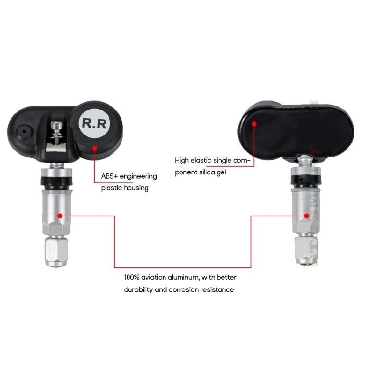 Portable TPMS Sensor Tire Pressure Monitoring System for Android- Stereo Radio