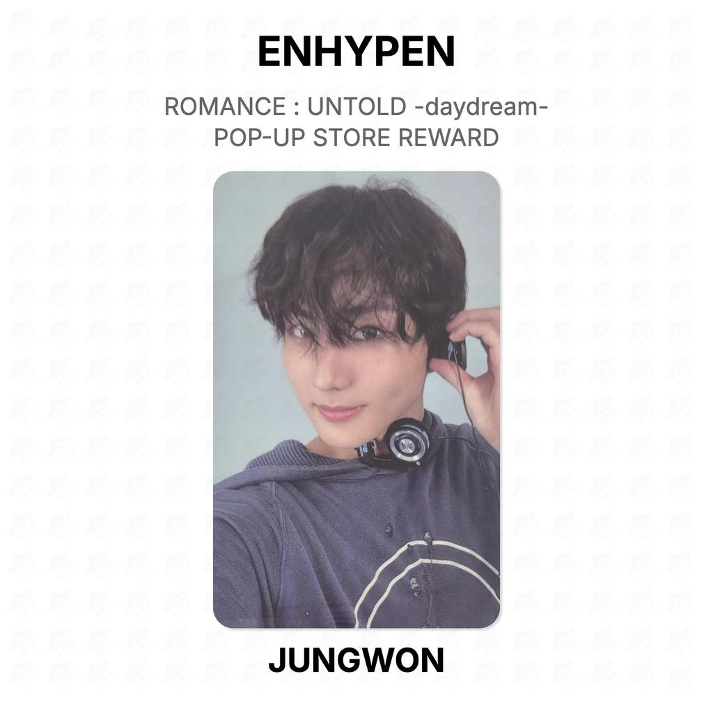 ENHYPEN ROMANCE : UNTOLD -daydream- POP-UP STORE REWARD Official Photocard