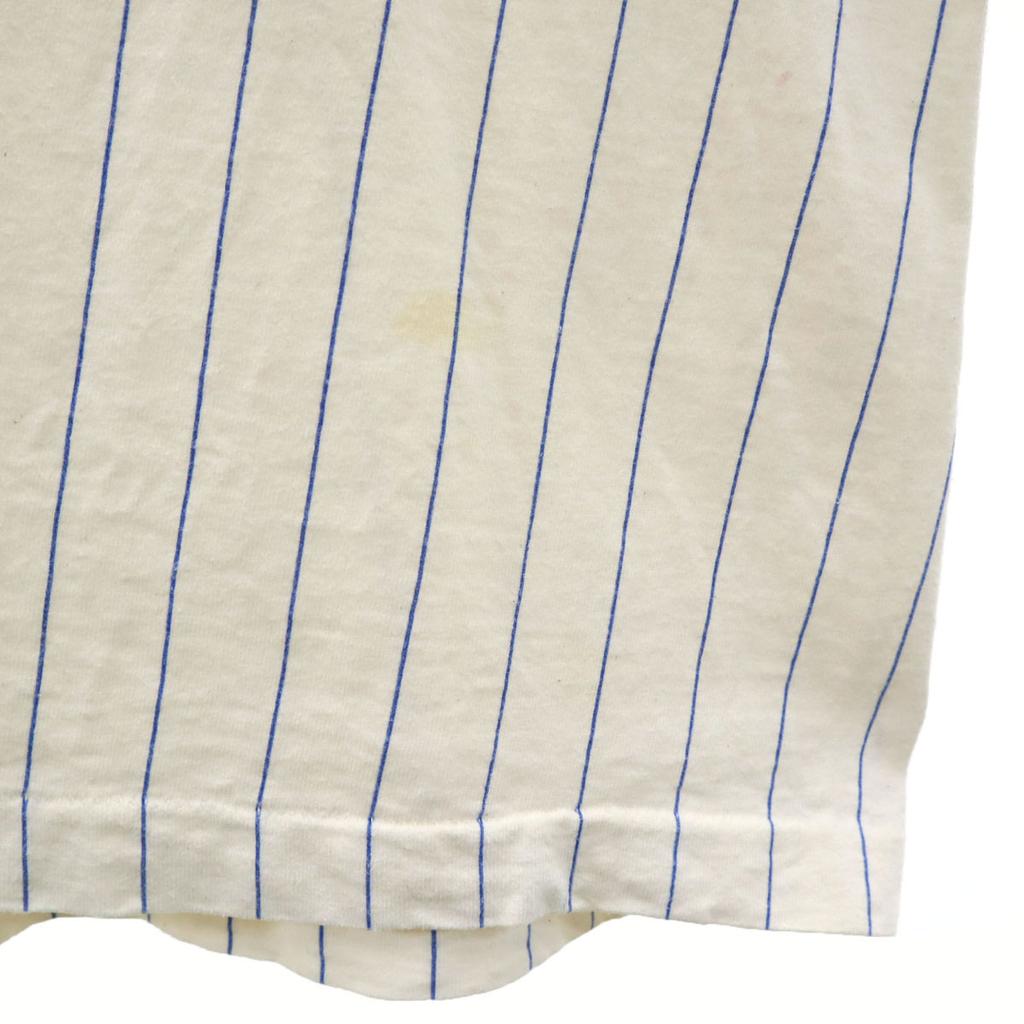 FRUIT OF THE LOOM 90s Made in USA Old Striped Pattern Short sleeve T-shirt Men's Used