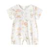 Baby Summer Cotton Short Sleeve Cartoon Romper - Boys & Girls