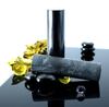 Heka Naturals Shungite Soapstone Harmonizer Set Natural Stress Fatigue Energy Boost EMF Blocker Protection Spiritual Protection Healing Crystal Feng