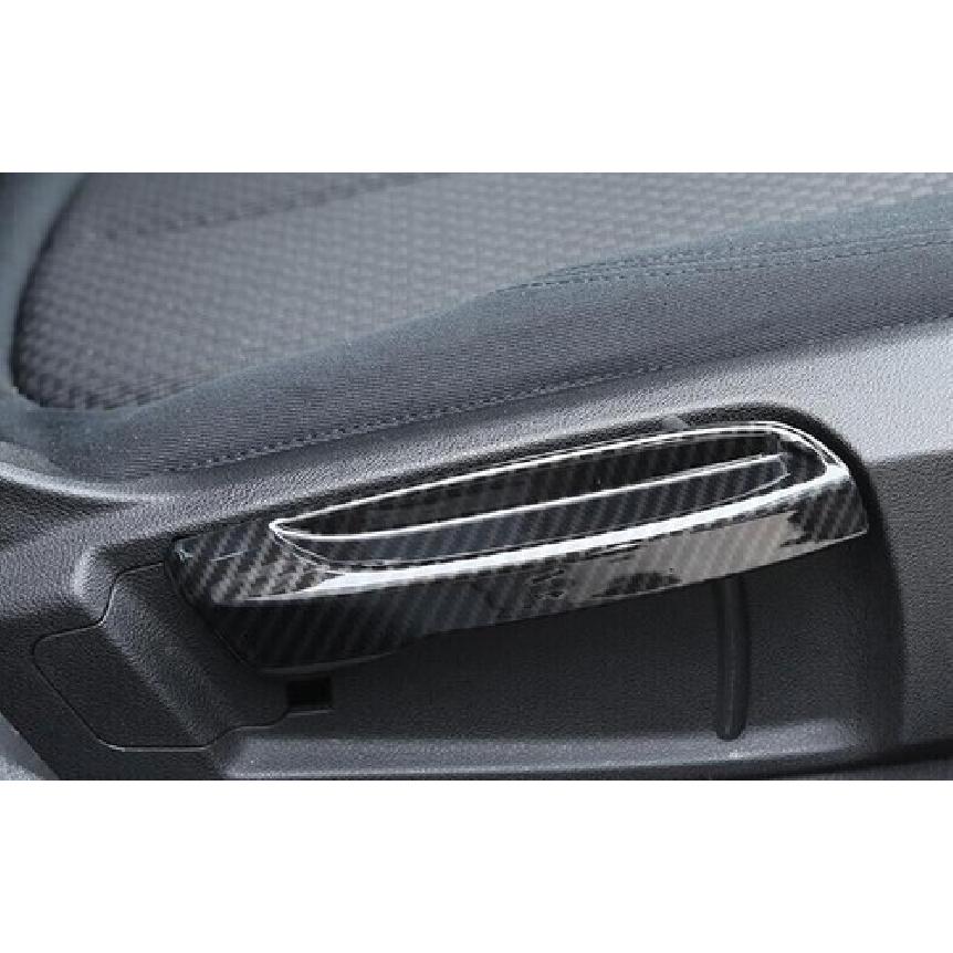 For BMW 2 Series Touring 17-2018 ABS Carbon Fiber Seat Memory Button Switch Trim