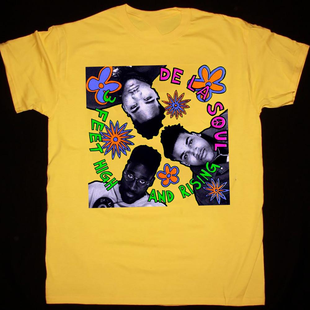 

3 Feet High and Rising De La Soul Shirt Gold Yellow Unisex S-2345XL ND828 Unisex T-Shirt L