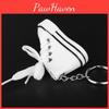 Canvas Keychain Shoe Keyring With Metal Material For Daily Carry And Idea Gift