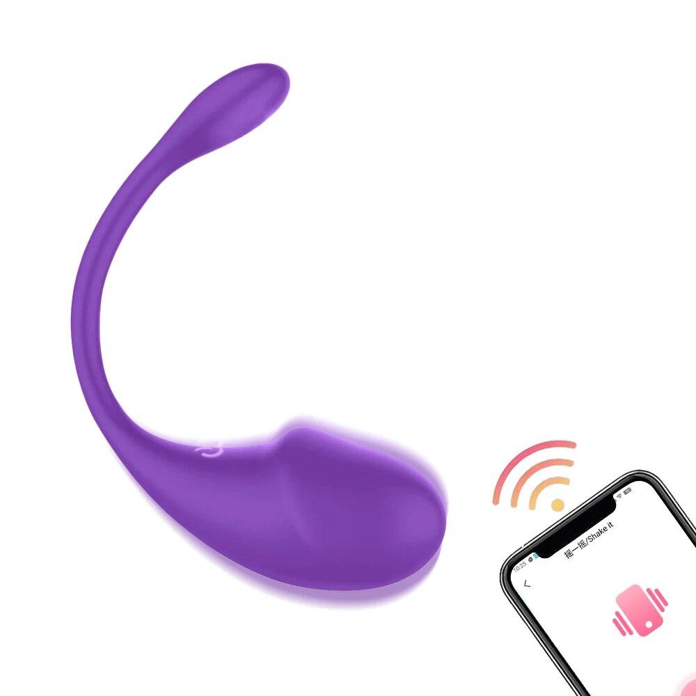 10 Speed APP Controlled Vaginal Vibrator G Spot Anal Vibrating Egg Massager Panties Wearable Stimulator Adult Sex Toys for Women