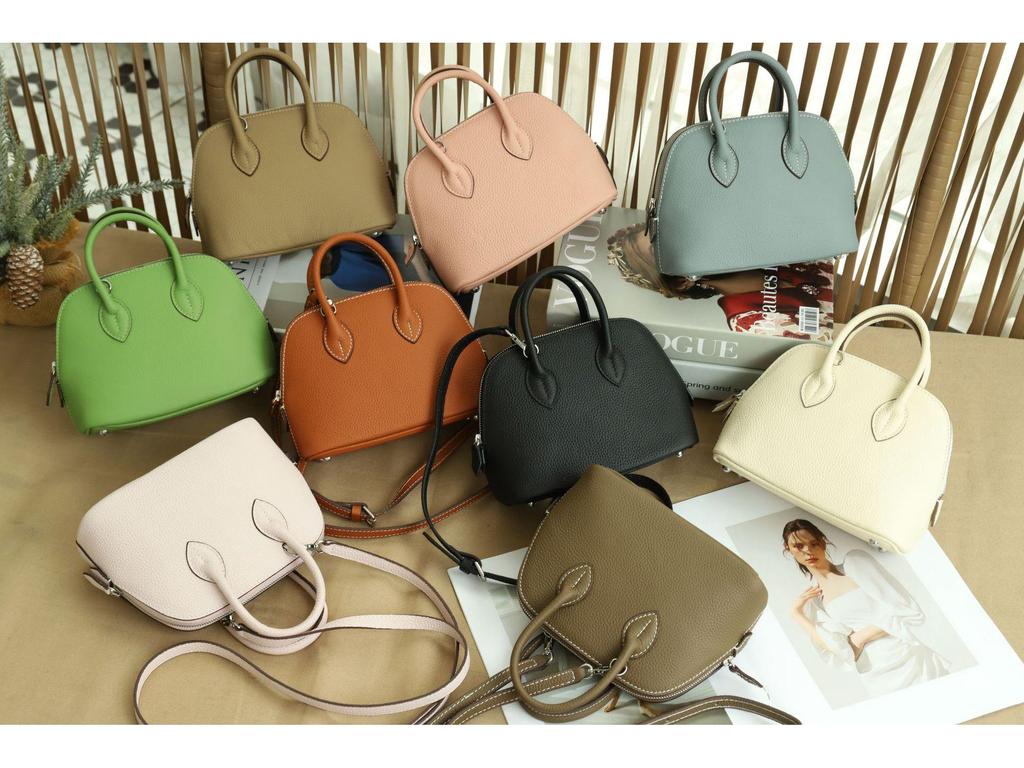 2025 Women's Fashion Leather Mini Shell Handbag - Large Capacity Single Shoulder Crossbody Bag