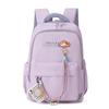 Schoolbag Simple and Versatile High-value Backpack Women's Light and Fashionable Large-capacity Schoolbag Short Trip Daily Commuter Backpack