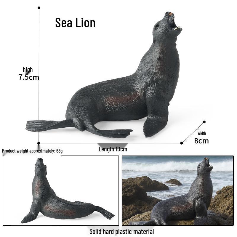 Cognitive Ocean Animal Model Toy - Salmon, Bass, Tuna, Marlin, Shark