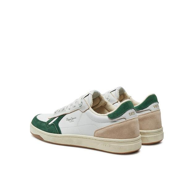 Мужские кроссовки Pepe Jeans Кеды kore heritage m pms00026 белые