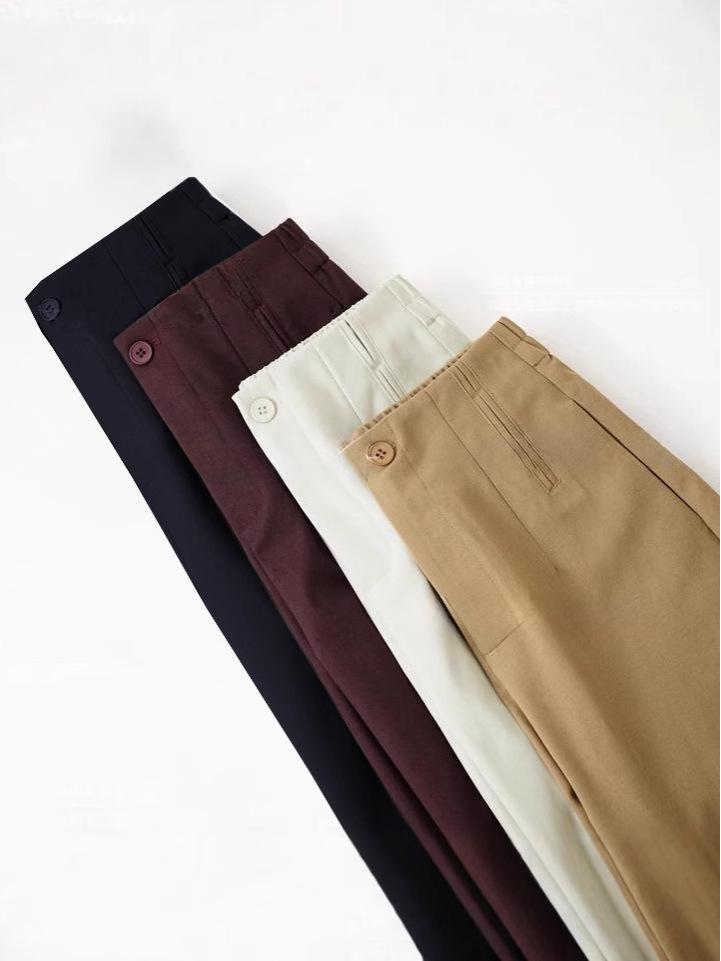 High-End Early Autumn Slimming High-Waisted Wrinkle-Resistant Narrow Leg Balloon Pants