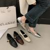 Silver single shoes women's new summer shallow mouth beautiful not tired feet Mary Jane women's shoes with skirt