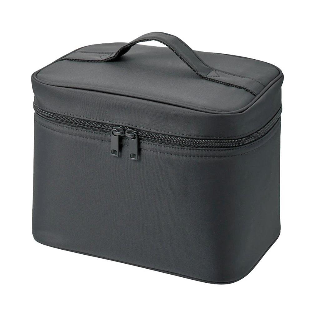 Handheld Women's Makeup Bag Black Men's Toiletry Bag Portable Cosmetics Bag Women/Men