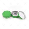 50pcs 30g Aluminum Tin Jars 30ml Greem Color Metal Container Cosmetic Face Eye Cream Packing Empty Can Lip Balm Candle Jar
