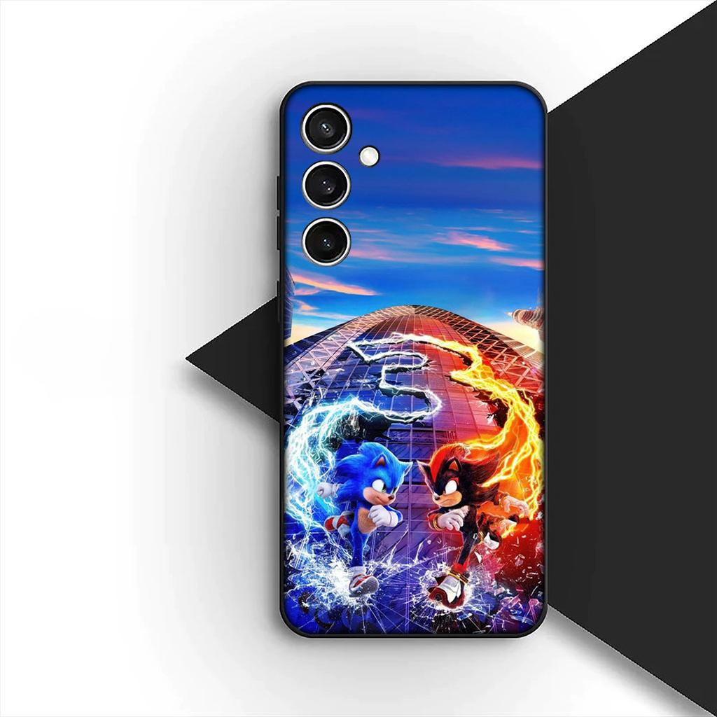 Cover for Samsung Galaxy S20 S22 S21 FE Ultra Plus A07 A17 A15 A16 A25 A57 A37 Casing Phone Case Comics S-Sonics Game Hedgehogs