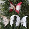 Sparkling Glitter Christmas Butterflies Ornaments  Christmas Decoration