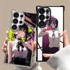 Anime Character R-Reze CSM Plating Phone Case For Samsung Galaxy S24 S25 FE S26 Edge S23 Ultra S22 S21 Plus S20 Anti-Fall Airaba