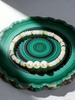 Natural Stone Simulated Pearl Bracelet Green Aventurine 4mm Abacus Beads Handmade Reiki Energy Charm Bracelet Bohemian Jewelry