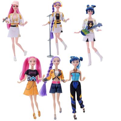 Doll Toys Clothes Kpop Demon Hunters Toy Clothes Rumi Mira Zoey Beautiful Princess Baby Girl Dolls Clothes DIY Toy for Girls
