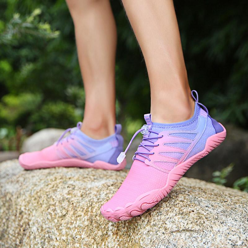 35-47 Unisex rychleschnoucí silikonová měkká podrážka Pětiprsté plavecké boty Velké boty na sledování řeky Boty na jógu Fitness