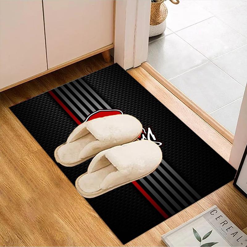 Fc Crest Design Printed Office Carpet Chair Cushion  Entryway Rug, Rugs for Living Room, Bedroom Christmas gifts