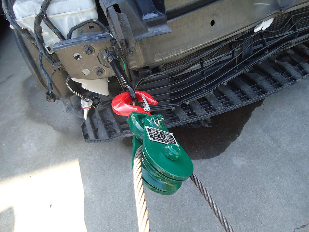 2-ton Snatch Block, Block Pulley, Hook Type, Swivel Type, for Tow Trucks, Loaders, Towing Supplies, Road Service