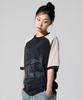 XTONZ Xtt138 Kate Fading Raglan T-Shirt (Black)