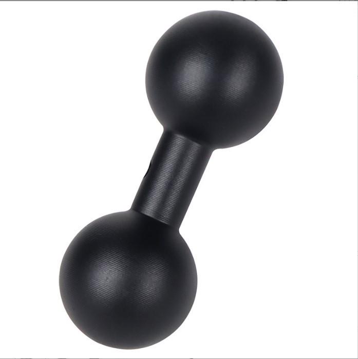 Aluminum Motorcycle Phone Mount: 20mm to 17mm Ball Head Adapter