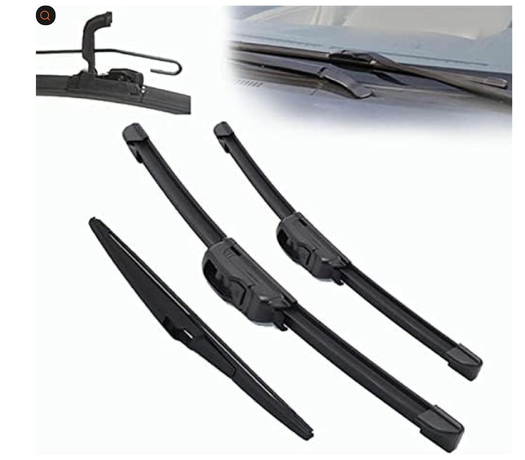 Suitable for Car Front and Rear Windshield Wiper Blades Mitsubishi Space Star 12-17 Space Star Wipers