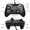 USB Wired Dual Motor Vibration Game Controller 2.4Ghz Wireless Rechargeable Gaming Console Desktop PC Gamepad ABS Joystick