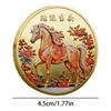 Blessing Collection Coin 2026 Year Of The Horse Event Souvenir Blessing Keepsake Chinese New Year Luck Gift Crafts