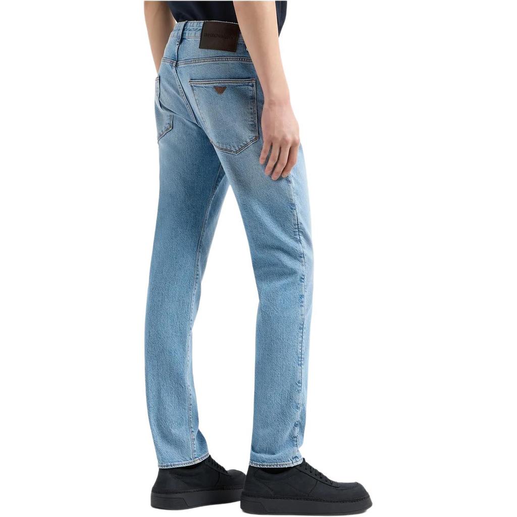 Emporio Armani SS24 Jeans Men's Light Blue 6D1J06-1D97Z-0943