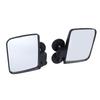 1 Pair Golf Cart Rear View Side Mirror Large HD Glass Magnetic Mirrors Universal for Tractors