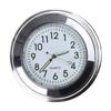 22/25mm Universal Waterproof Motorcycle Handlebar Mount Aluminum Alloy Dial-Clock Temp Thermometer Handlebar Clock Watch
