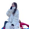 Winter New Imitation Mink Velvet Fur Coat Women's Lamb Wool Stand-up Collar Imitation Lazy Rabbit Hair Short Coat Tide