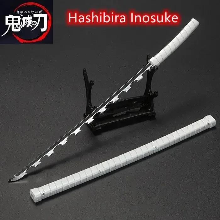 26cm Demon Slayer Katana Swords Alloy Real Katana Samurai Cosplay Home Decoration Edge Bedroom Decor Japanese Kid Toy Anime Gift