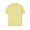 Fila White Fashion Simple Classic Retro Casual Versatile Comfortable Half-Zip Knitted Short Sleeve Sweater Women Tops F11W613406FLG