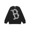 MLB Sweatshirts Unisex Black Crew Neck Moderate Regular 3AMTO0226-43BKS