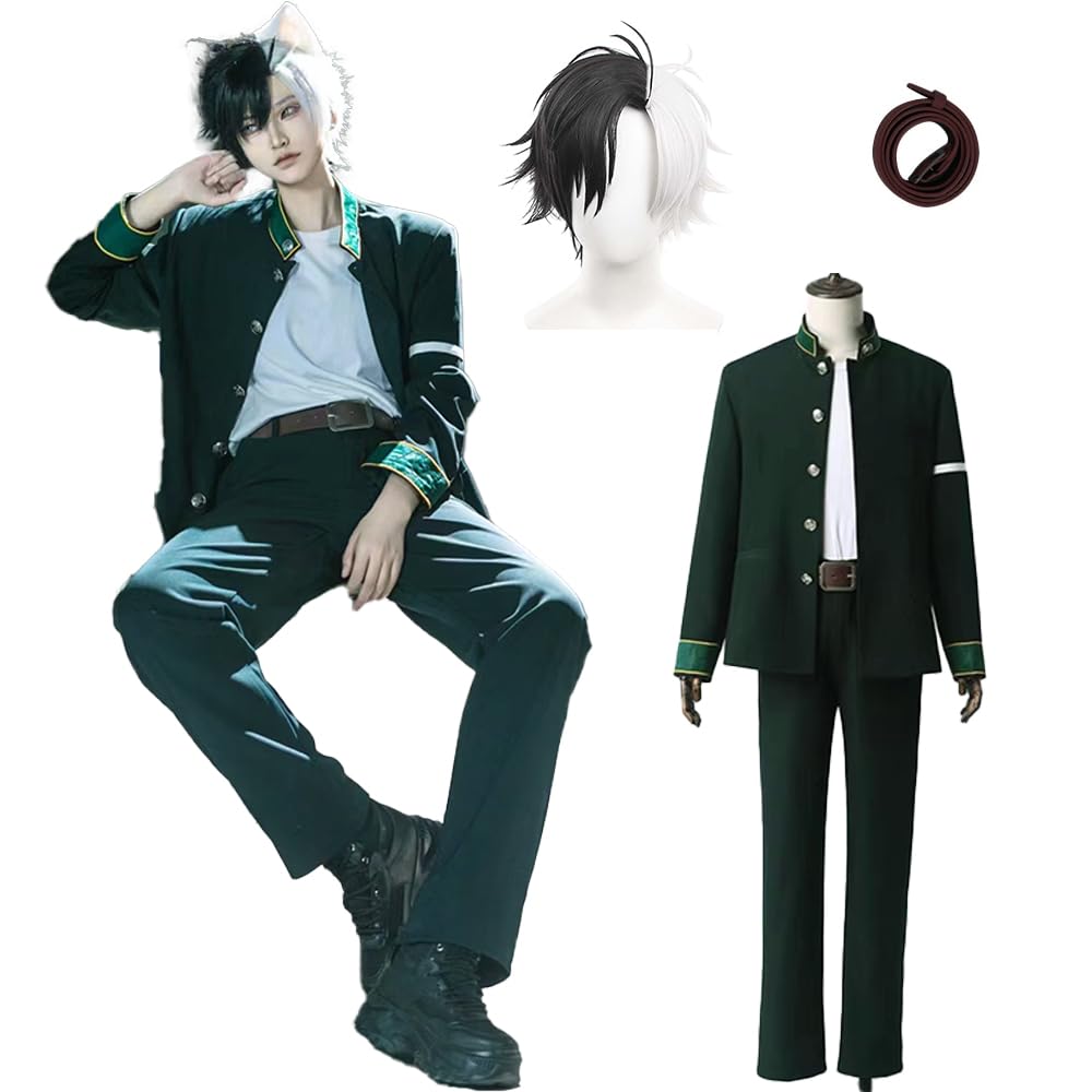 Pawpaw Sakura Haruka Cosplay Costume Featuring Sufang Umemiya Sugishita and Nirei Perfect for or As a Gift for Anime or Festivals Haruka Size Junhi,