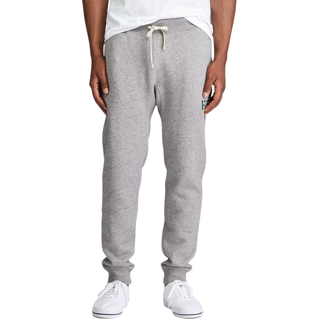 Polo Ralph Lauren Letter Logo Printed Drawstring Knit Sweatpants Men Bottoms 710791606-001