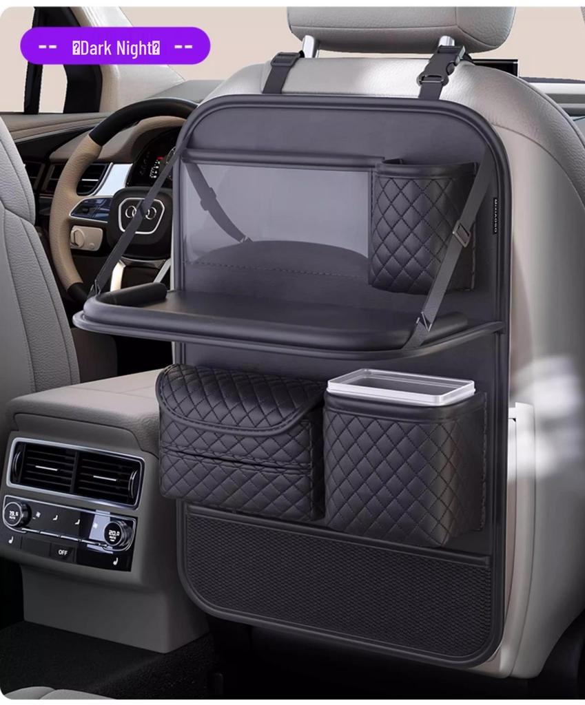 Rücksitz-Organizer mit Taschentuchbox und Aufbewahrungstaschen