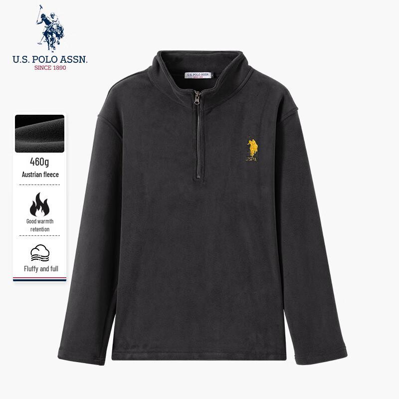 НАС АССН ПОЛО Мужской свитшот на молнии до середины с флисовой подкладкой 3XL 4480₽