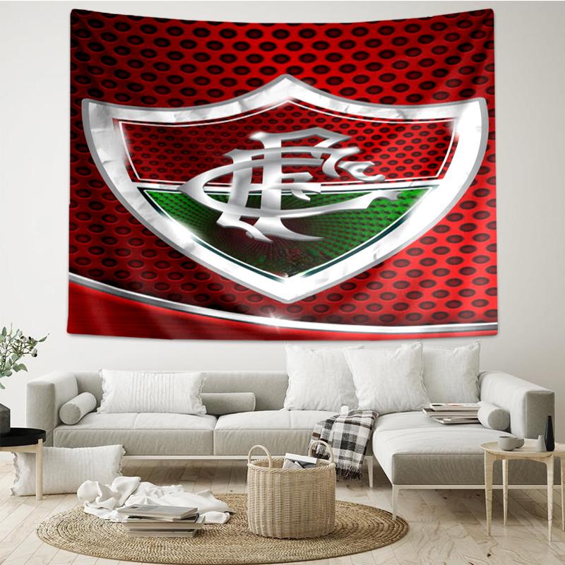1PC Flumi-nense Mandala Pattern Printed Tapestry Room Decoration Wall Hanging for Living Room Bedroom, dormitory, Birthday and Christmas gifts