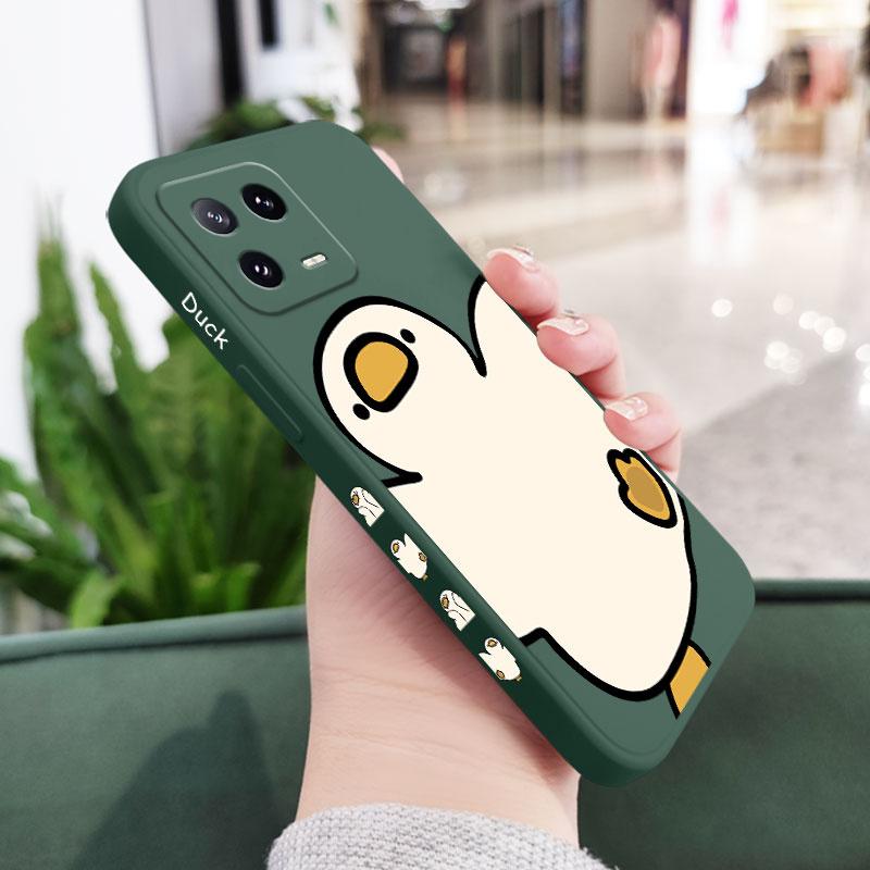 

Beautiful Duck Phone Case For Xiaomi Mi 14T 14 13 13T 12 12X 12T 11 11T Ultra 10 10T 9 9T 9SE 8 Pro Lite Liquid Silicone Cover Mi 9