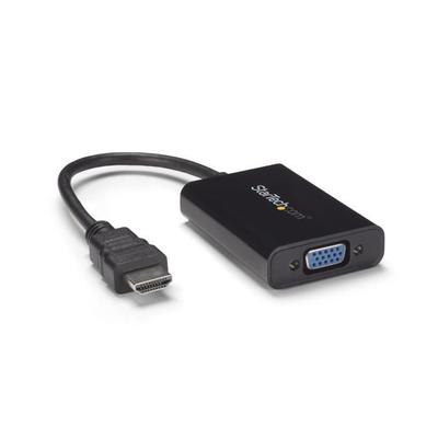 HDMI/VGA Adapter - STARTECH - Black - Signal Conversion - 1920x1080