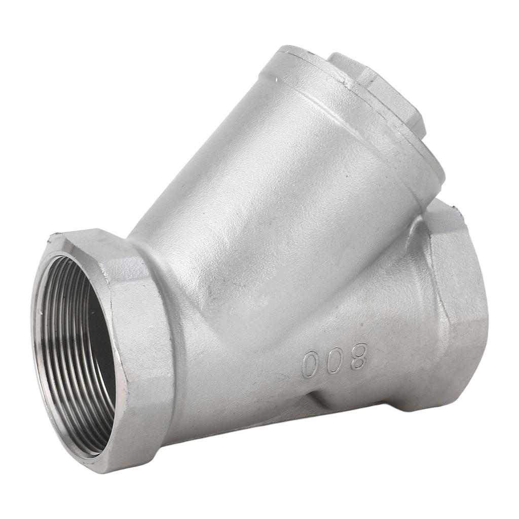 Y-Sieb 2 Zoll DN50 Edelstahl Y-Typ Sieb Filter Zubehör für Wasser Öl Gas