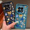 Blue Butterfly Floral Pattern Case For Oneplus 15 Nord 5 13R 12R 11R 5G Shockproof Bumper Soft Silicone Cover For OnePlus 13 13T 12