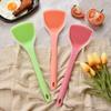 Silicone Spatula for Non-Stick Pans-Kitchen Turner, Flexible High Temp Dishwasher Safe Cooking Utensil, Omelette and Fish Turner