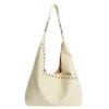 Large capacity fashion commuter tote bag women's 2026 spring new light luxury shoulder underarm bucket bag